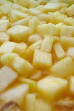 Fruit salad close up Stock Photos