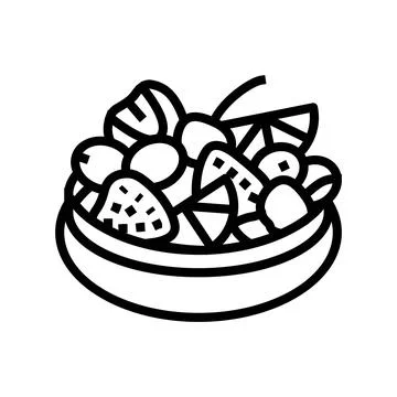 Fruit Scooper Stock Illustration - Download Image Now - Black And