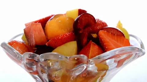 Fruit salad Stock Footage 32287465