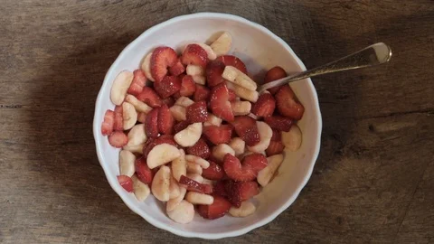 Fruit Salad Stock Footage 127118140