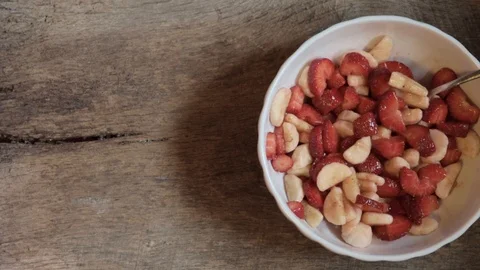 Fruit Salad Stock Footage 127118177