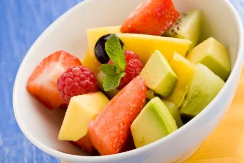 Fruit salad Stock Photos
