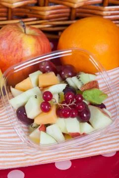 Fruit salad Stock Photos