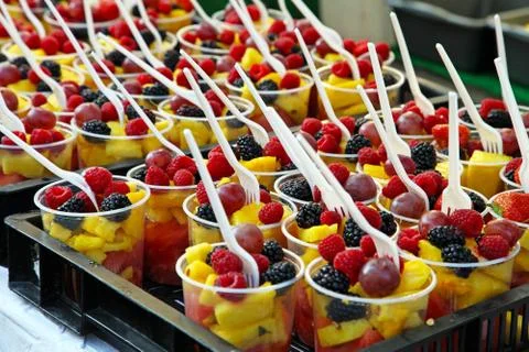 Fruit salad Stock Photos