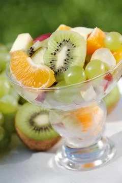 Fruit salad Stock Photos
