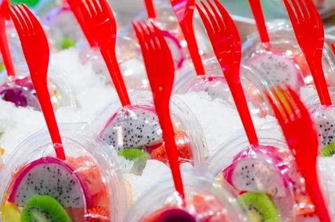 Fruit salad Foto stock