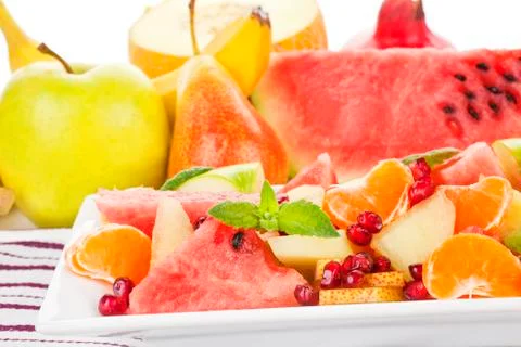 Fruit salad. Stock Photos