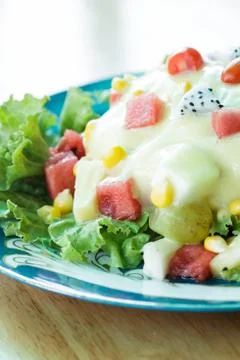 Fruit salad. Stock Photos