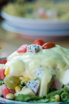 Fruit salad. Stock Photos