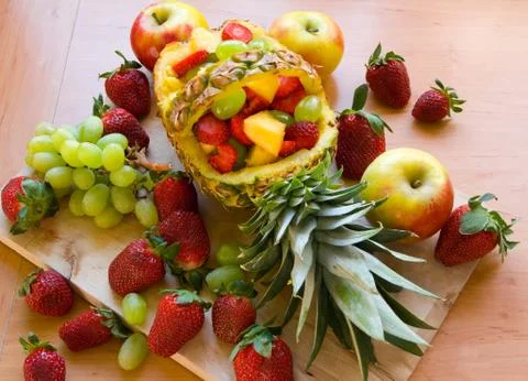Fruit salad Foto stock