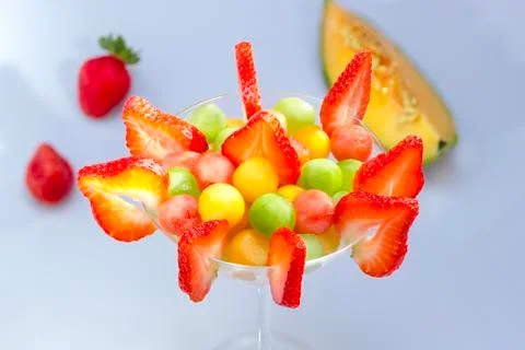 Fruit salad. Stock Photos