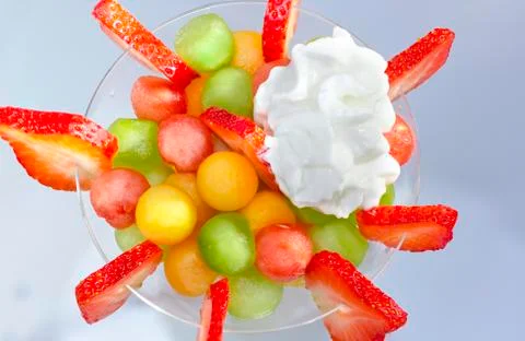 Fruit salad. Stock Photos