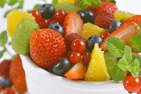 Fruit salad Stock Photos