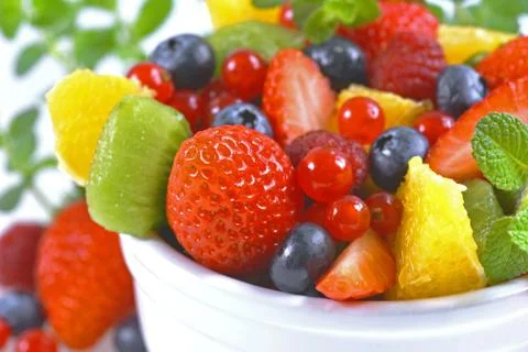 Fruit salad Stock Photos