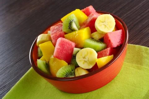 Fruit salad Stock Photos
