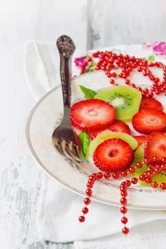Fruit salad Stock Photos