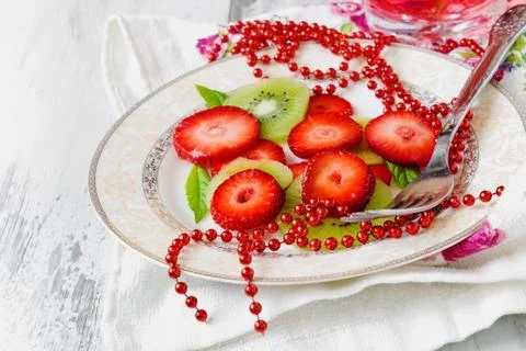 Fruit salad Stock Photos