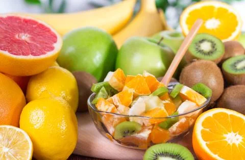 Fruit salad 库存照片