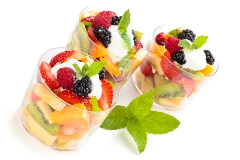 Fruit salad. Stock Photos