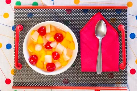 Fruit salad Stock Photos