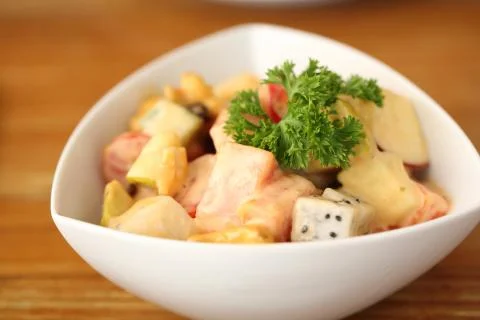 Fruit salad Stock Photos