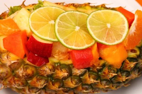 Fruit salad Stock Photos