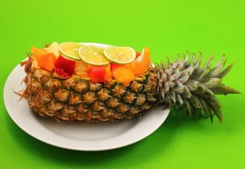 Fruit salad Stock Photos