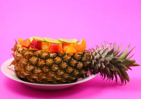 Fruit salad Stock Photos
