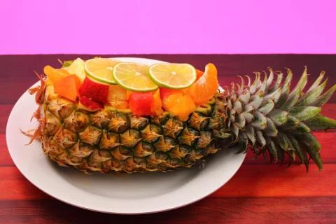 Fruit salad Stock Photos