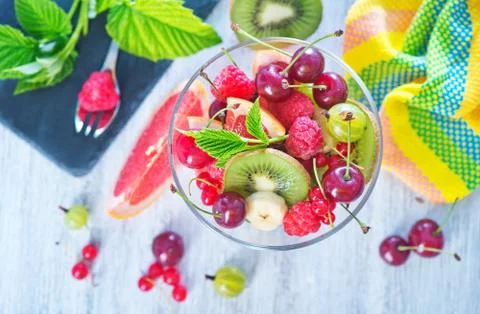 Fruit salad Foto stock