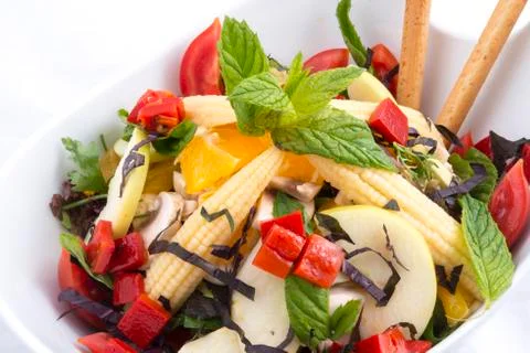 Fruit salad Stock Photos