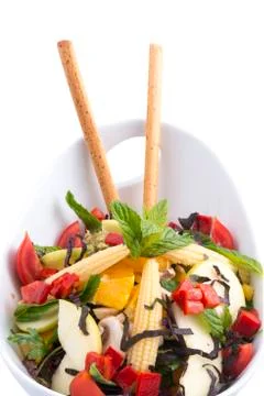 Fruit salad Stock Photos