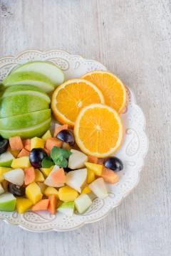 Fruit salad Stock Photos