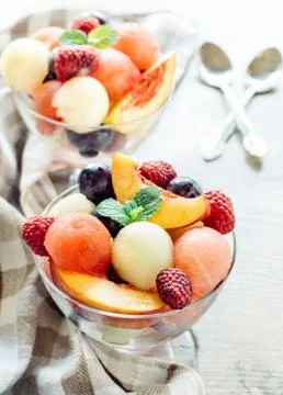 Fruit salad Foto stock