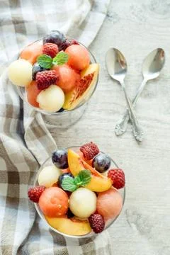 Fruit salad Stock Photos