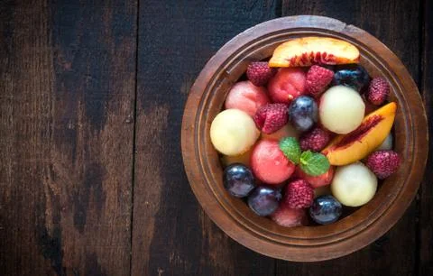 Fruit salad Foto stock