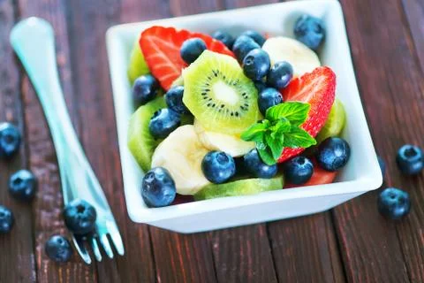 Fruit salad Stock Photos