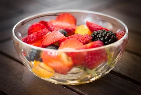 Fruit salad Stock Photos