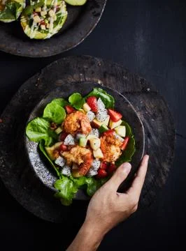 Fruit salad. Stock Photos