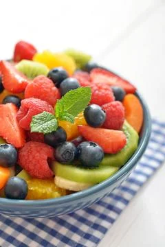 Fruit salad Stock Photos