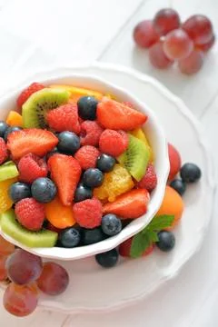 Fruit salad Stock Photos