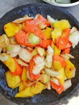 Fruit salad Stock Photos