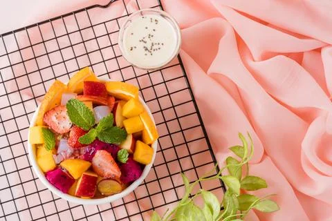 Fruit salad 스톡 사진