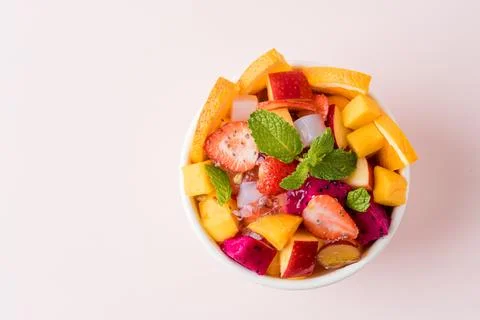 Fruit salad Stock Photos