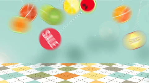 Fruit Sale Stock Footage 34780296