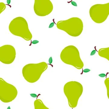 Fruit seamless abstract pattern for simple backgrounds, textures and packagin Stock Illustration