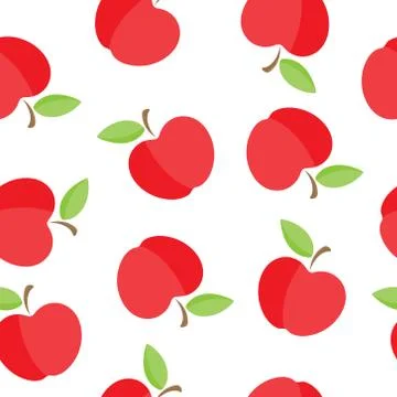 Fruit seamless abstract pattern for simple backgrounds, textures and packagin Stock Illustration