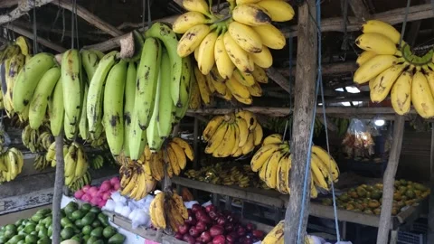 Fruit seller Video stock 149918543