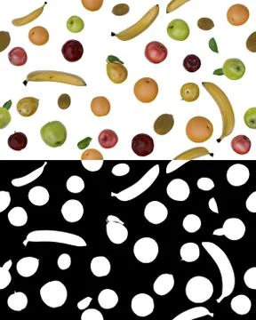 Fruit Set Illustrazione stock