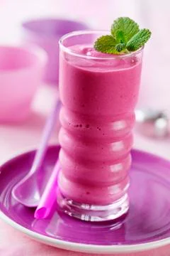 Fruit smoothie Stock Photos